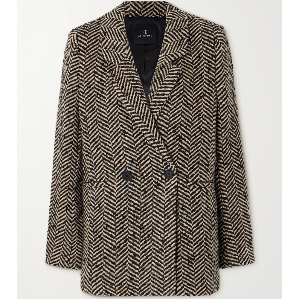 Anine Bing Diana Fishbone Blazer